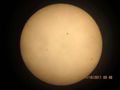 Filename=Ken_Pearson,_the_Sun_full_disk_October_2011_reprocess.jpg
Filesize=28KiB
Dimensions=640x480
Date added=Oct 17, 2011 Ken_Pearson,_the_Sun_full_disk_October_2011_reprocess.jpg