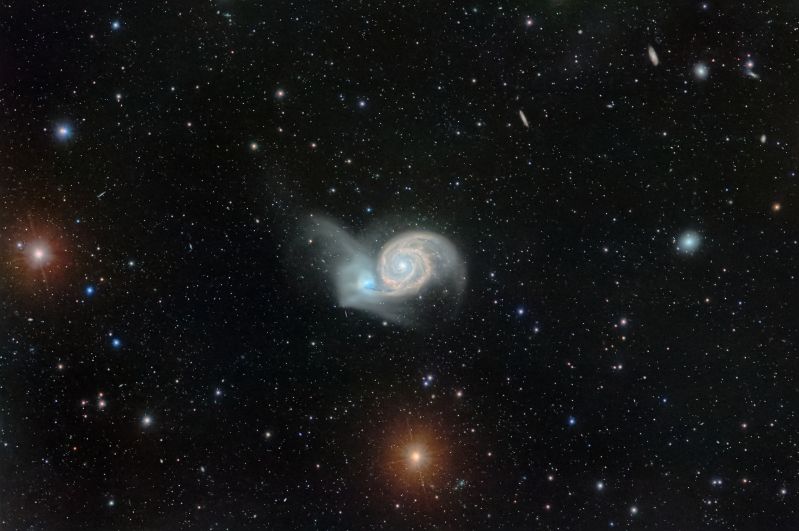 M51
431 x 60s Fast Integration. SFC_SCC_MGC_Bx_Nx_Arcsinh_DC
Link-words: Galaxy Messier