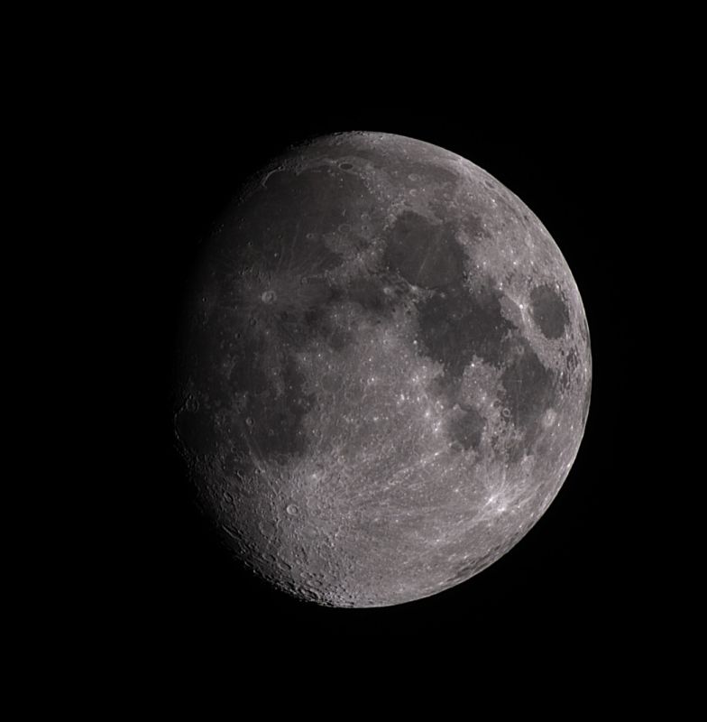 The Moon 88% Gibbous (not quite Full)
88% 
Link-words: Moon