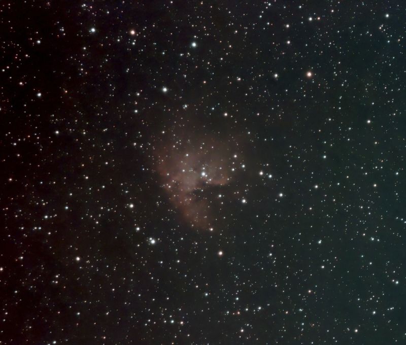 Pacman Nebula in Cassiopeia
