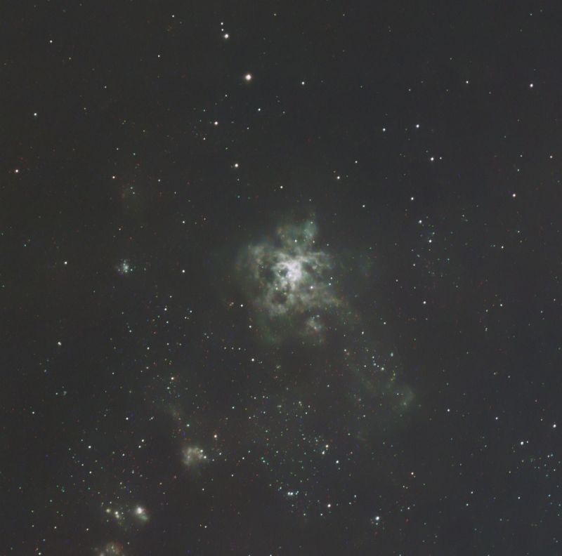 Tarantula Nebula in the Large Magellanic Cloud
Tarantula Nebula - Dwarf 3 image
Link-words: Nebula