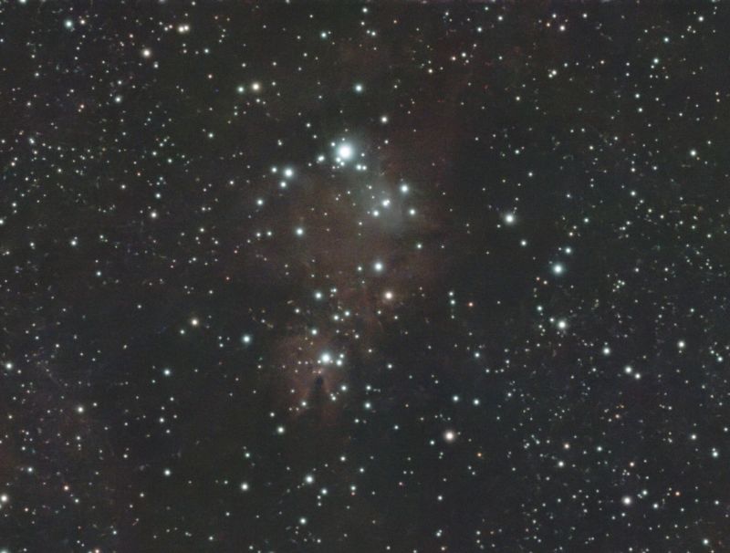 Cone Nebula (Christmas Tree Nebula above)
Cone Nebula 7LYs in length in Monoceros
Link-words: Star