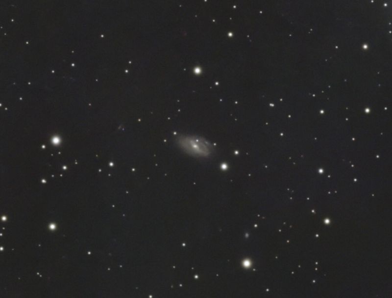 M109 in Ursa Major (& NGC 3949 on LHS)
M109 around 60mn LY and the brightest member of the Ursa Major galaxy group.
Link-words: Messier Star Galaxy