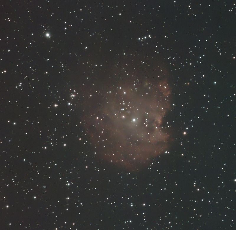 Monkey Head Nebula
Monkey Head emission nebula in Orion
Link-words: Nebula Star